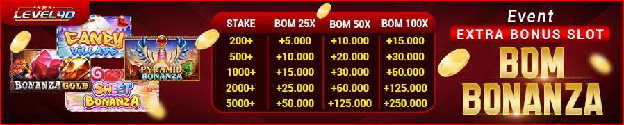 event bom bonanza  LEVEL4D